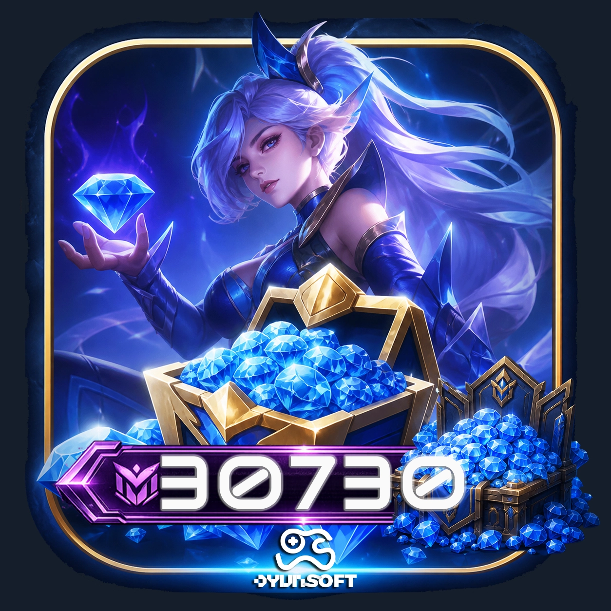 Mobile Legends Bang Bang 30730 Elmas