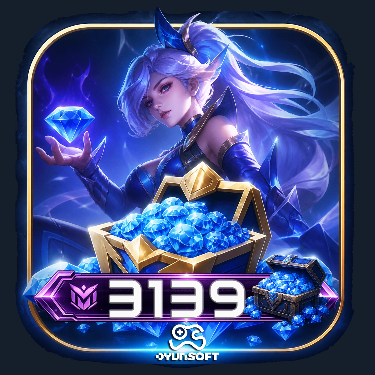 Mobile Legends 3139 Elmas