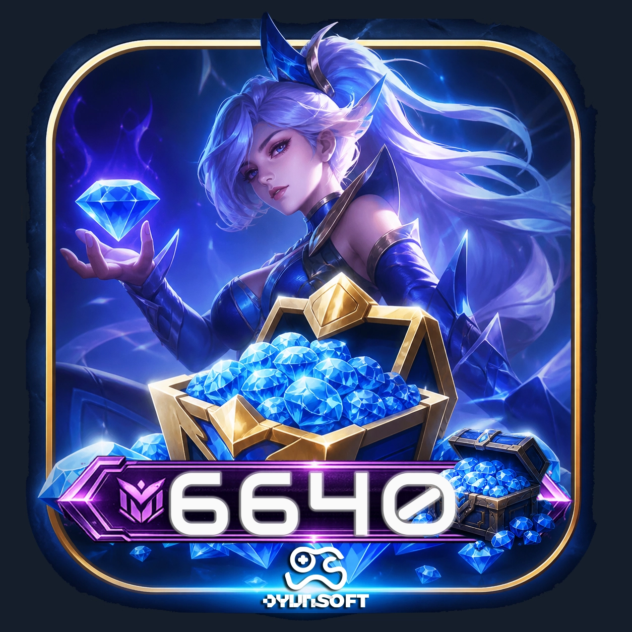 Mobile Legends Bang Bang 6640 Elmas