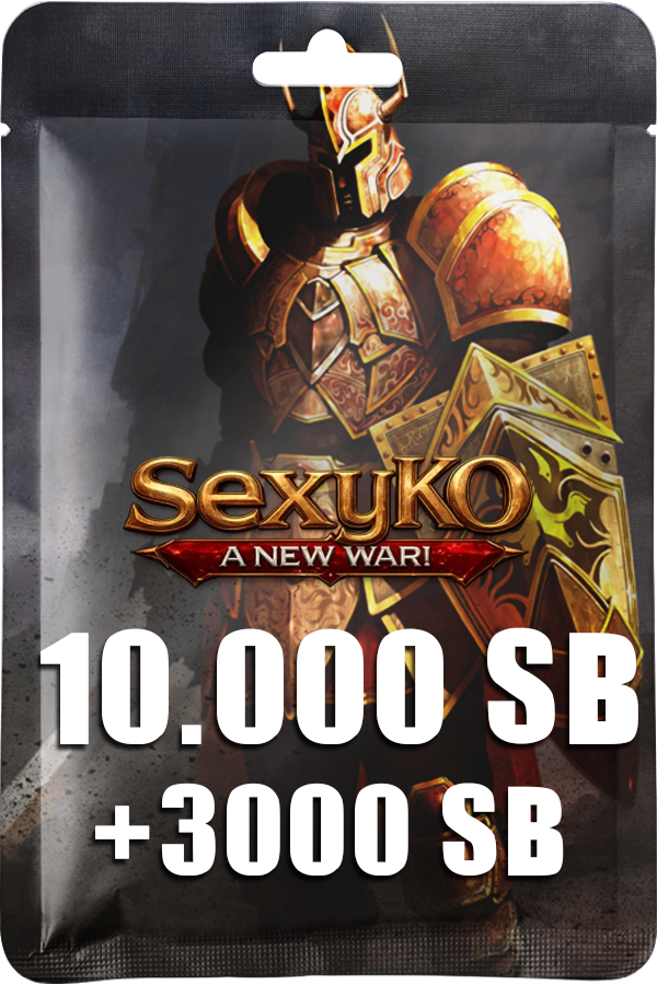 SexyKO 10000 SexyBalance + 3000 SexyBalance Süper Bonus
