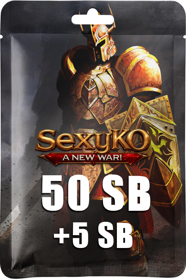 SexyKO 50 SexyBalance + 5 SexyBalance Süper Bonus