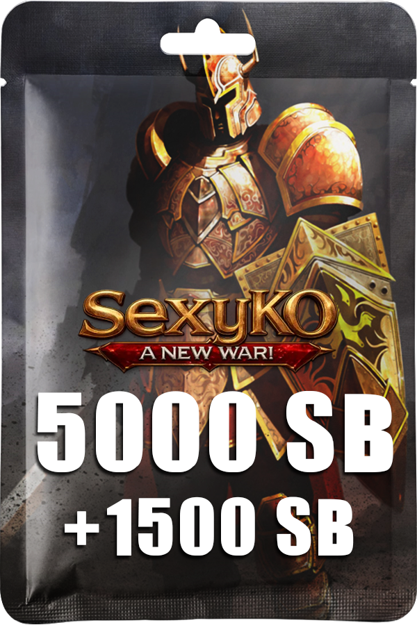 SexyKO 5000 SexyBalance + 1500 SexyBalance Süper Bonus