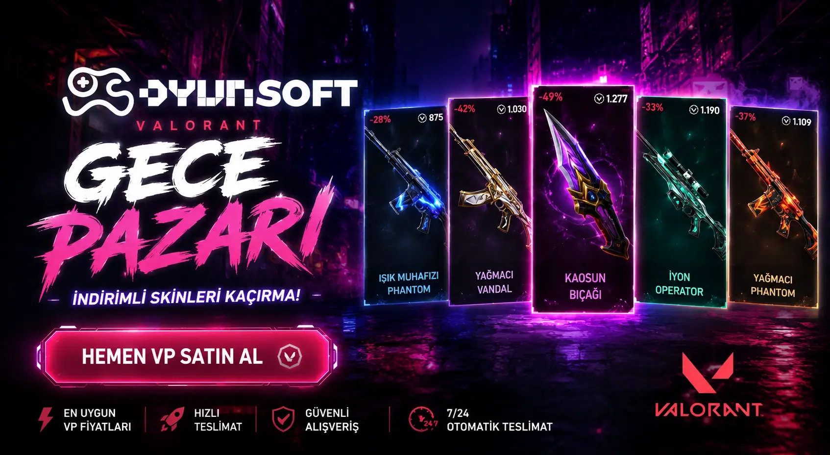 Valorant Gece Pazarı