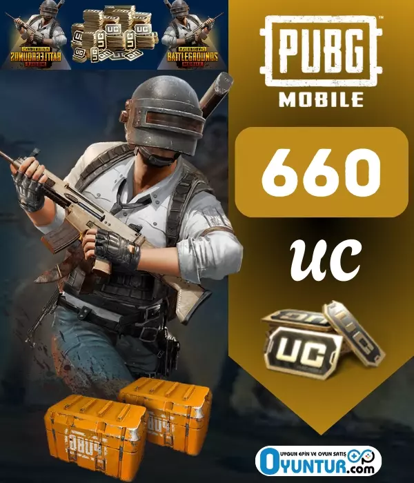 Süreli Pubg Mobile 660 UC