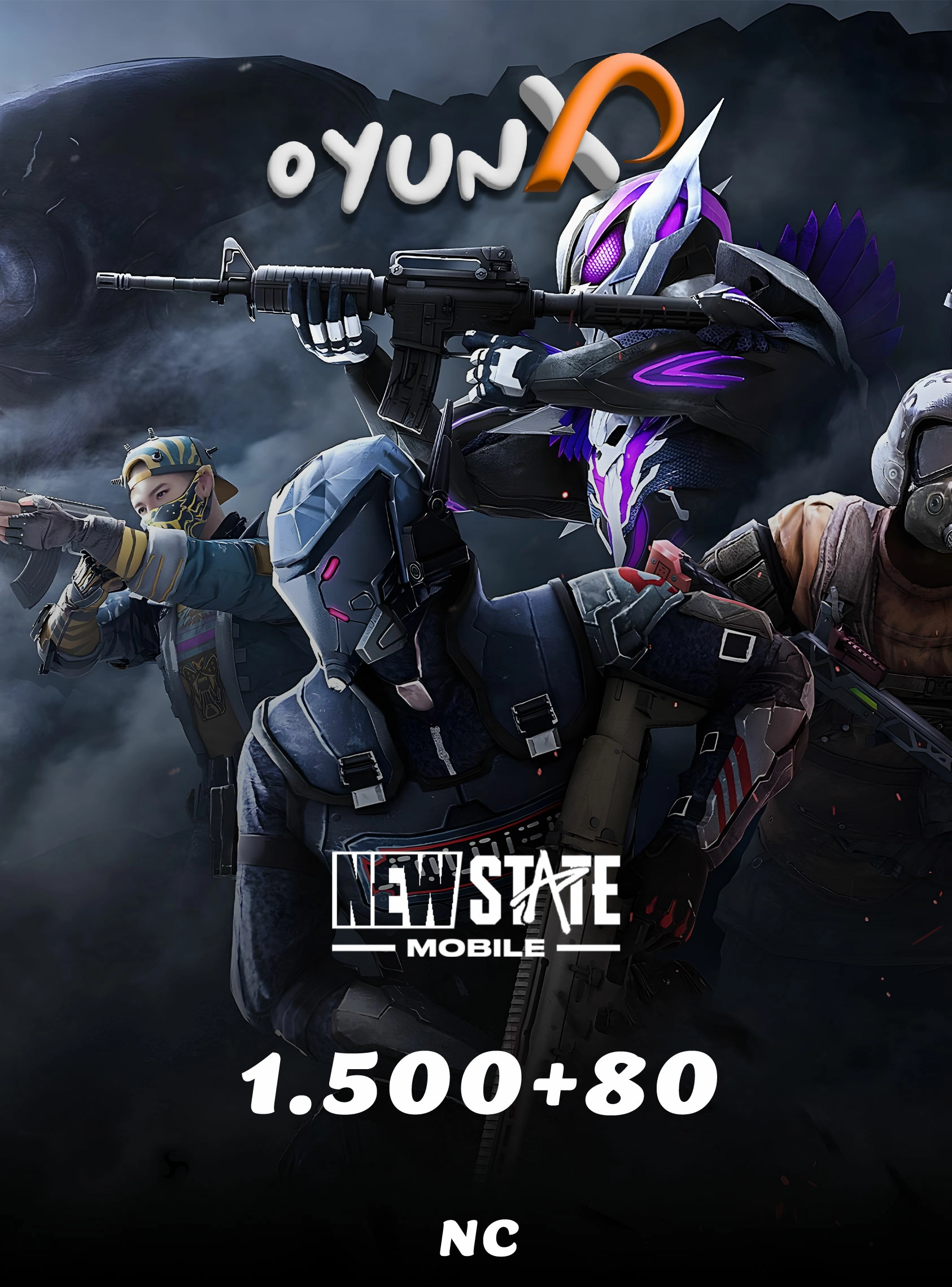 PUBG New State 1500 + 80 NC