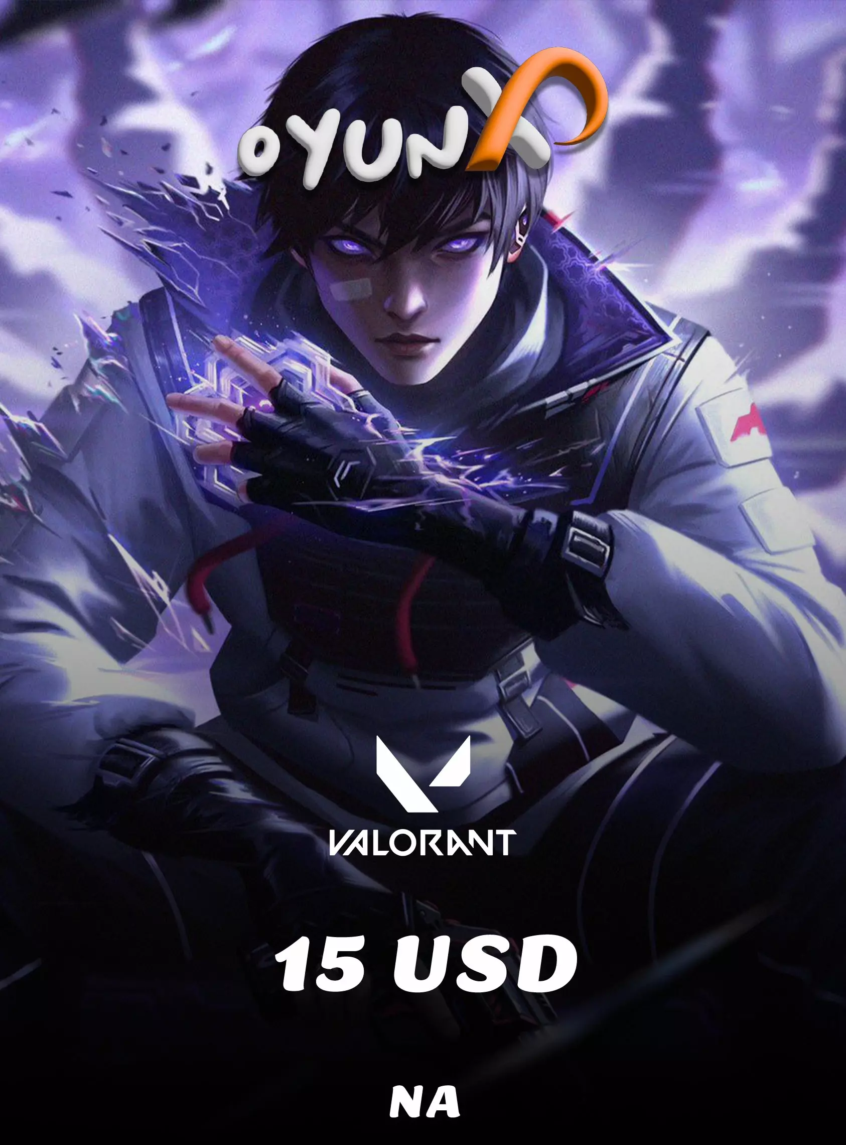 Valorant North America 15 dolar Points 1475 VP