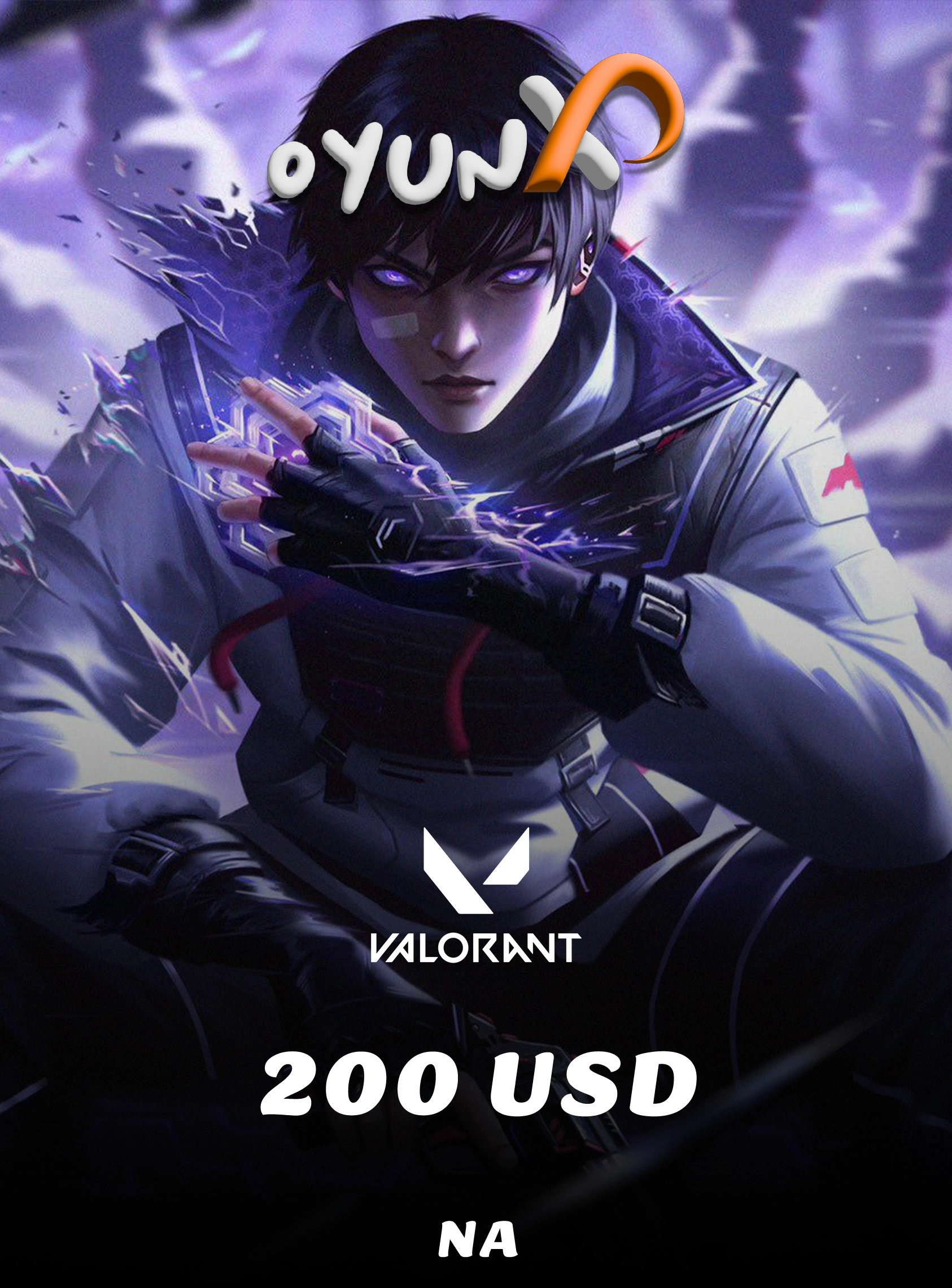 Valorant North America 200 dolar Points 22000 VP