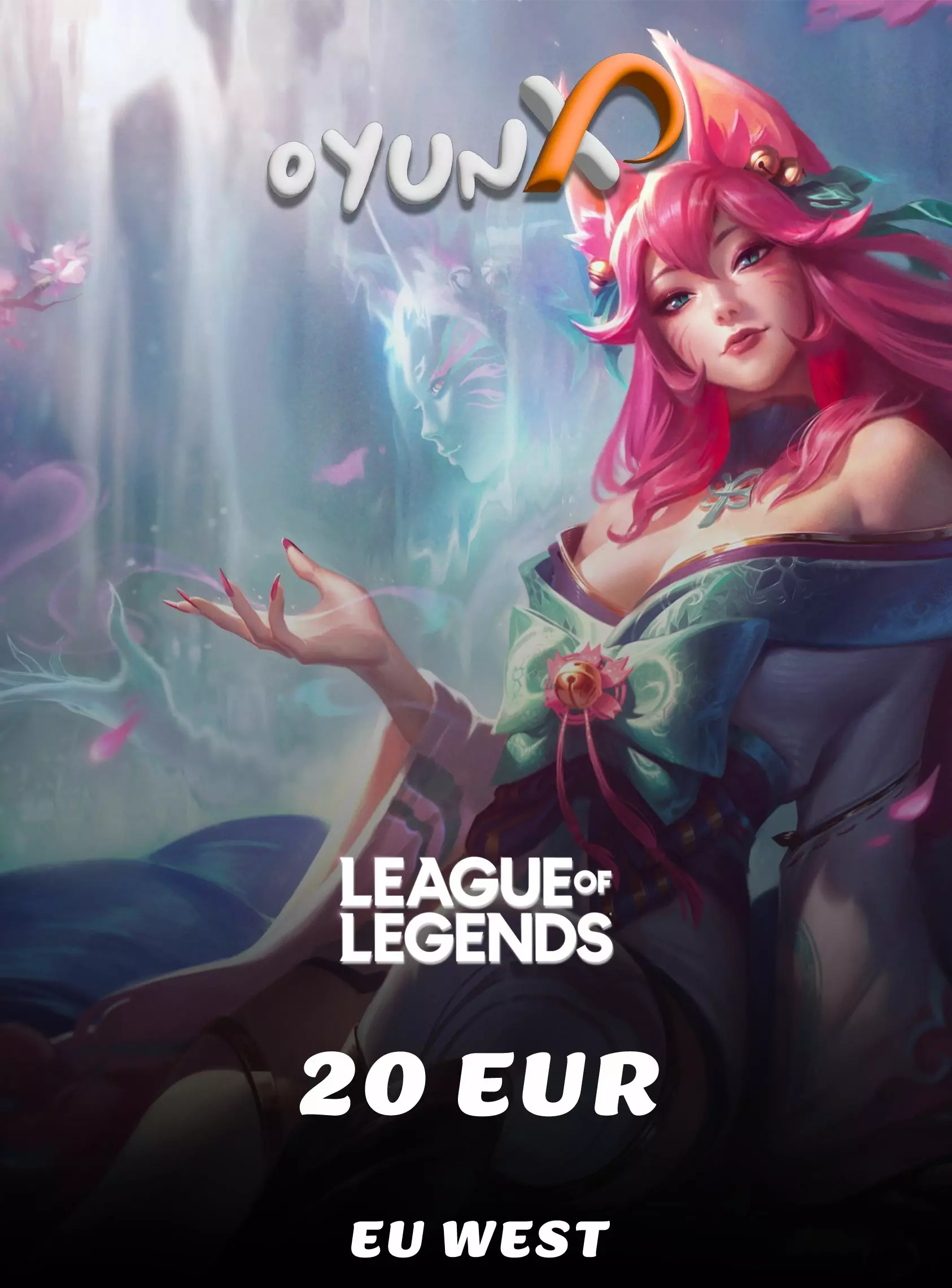 League of Legends Eu West 20 euro Riot Points