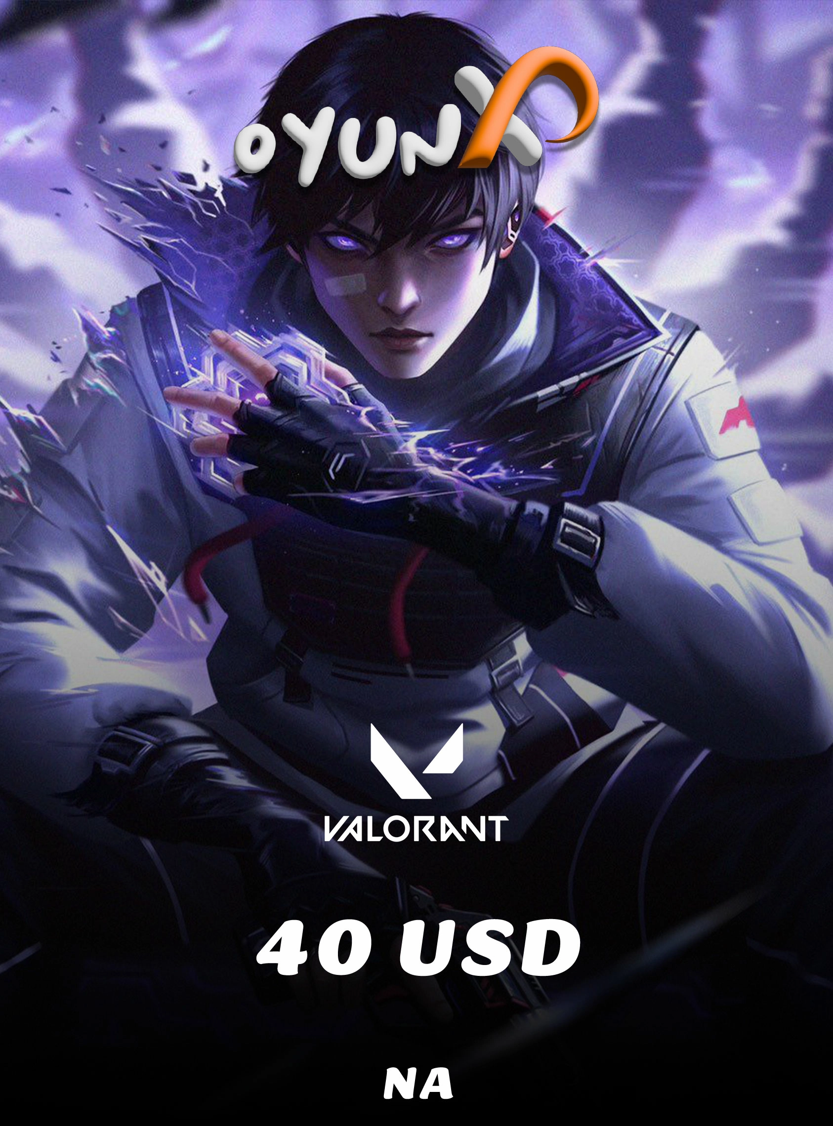 Valorant North America 40 dolar Points 4000 VP