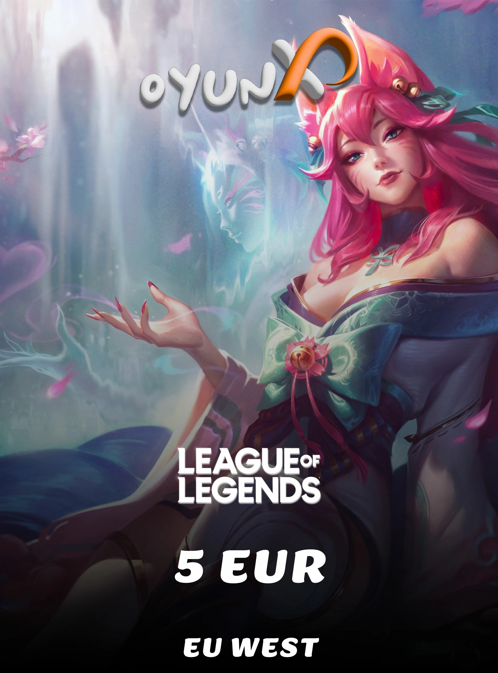 League of Legends Eu West 5 euro Riot Points