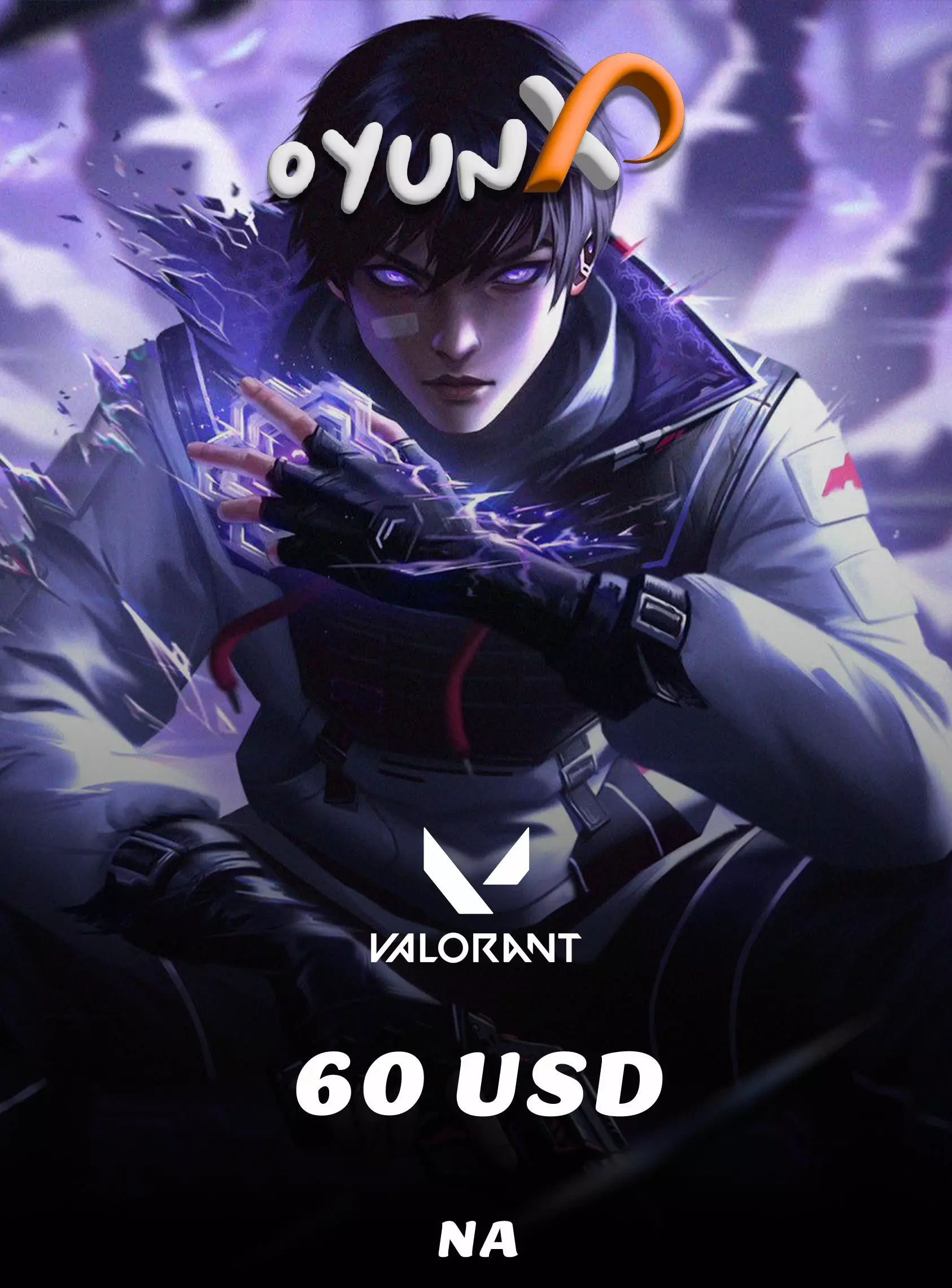 Valorant North America 60 dolar Points 6350 VP