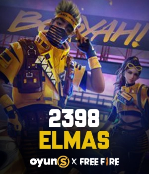 Free Fire 2398 Elmas