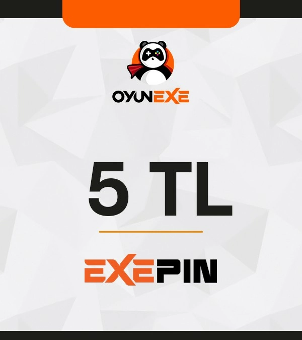 5TL EXE-PIN Hediye Kartı