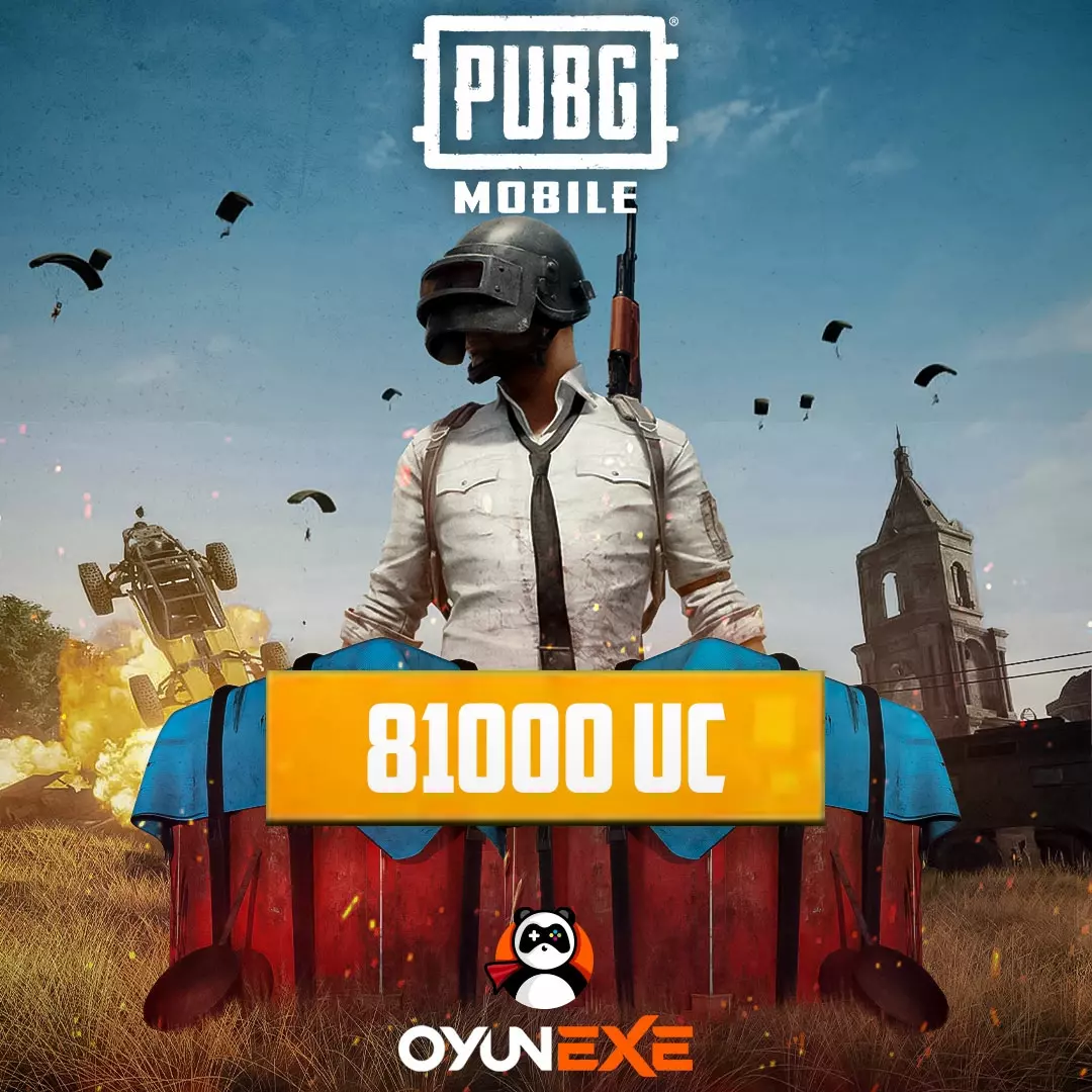 Pubg Mobile 81000 UC
