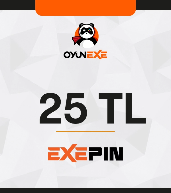 25TL EXE-PIN Hediye Kartı
