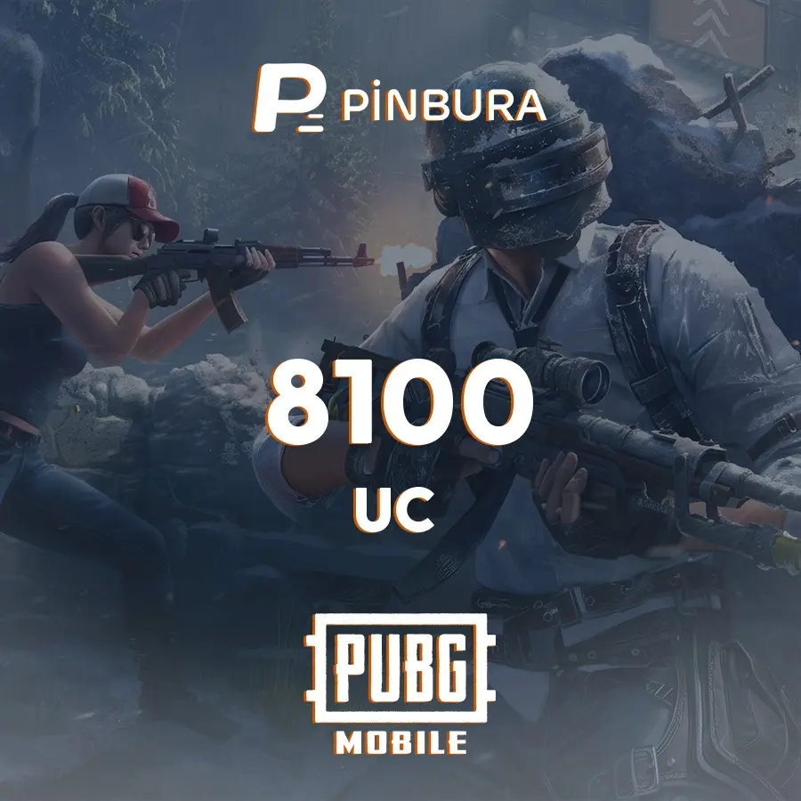 PUBG Mobile 8100 UC
