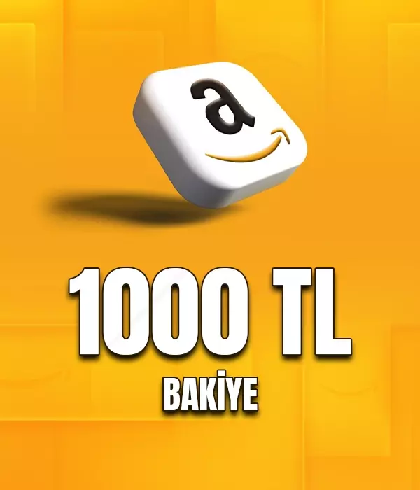 Amazon 1000 TL Hediye Kartı