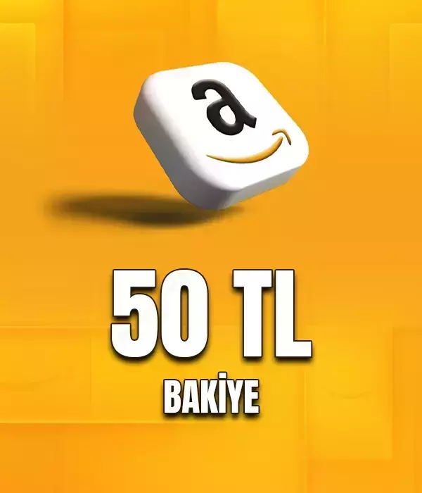 Amazon 50 TL Hediye Kartı