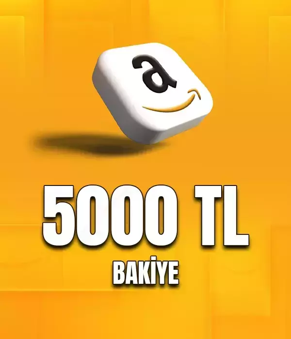Amazon 5000 TL Hediye Kartı