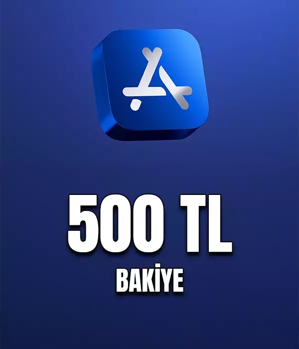 Apple Store & İtunes Hediye Kartı 500 TL