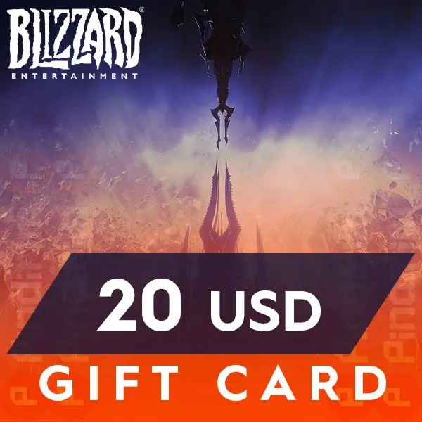 Battlenet Blizzard Gift Card 20 USD