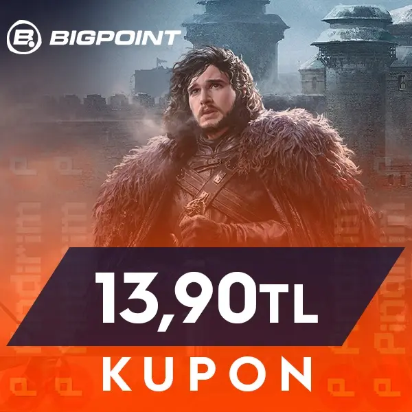 Bigpoint 13,90 TL Kupon