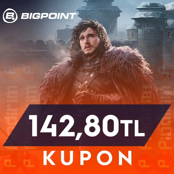 Bigpoint 142,80 TL Kupon