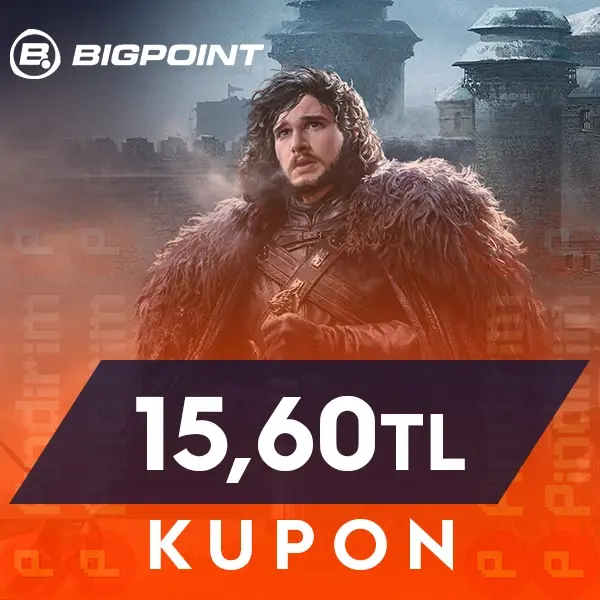 Bigpoint 15,60 TL Kupon