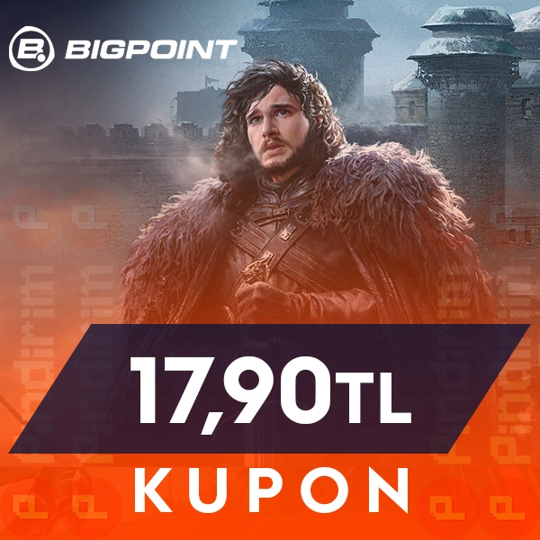 Bigpoint 17,90 TL Kupon