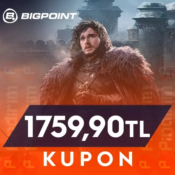 Bigpoint 1759.90 TL Kupon