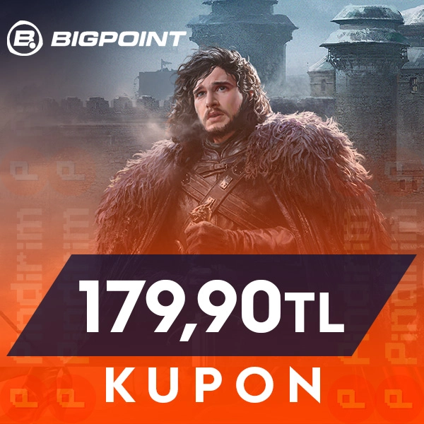 Bigpoint 179,90 TL Kupon