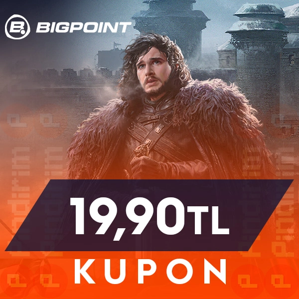 Bigpoint 19,90 TL Kupon