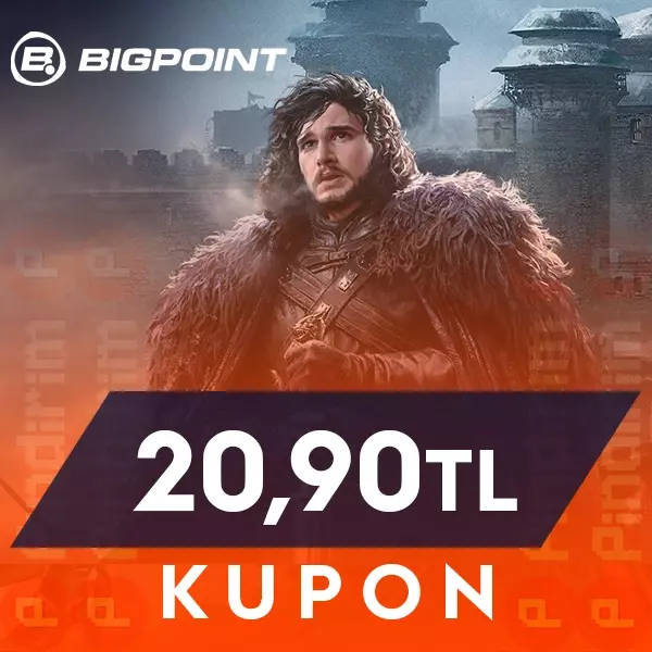 Bigpoint 20,90 TL Kupon