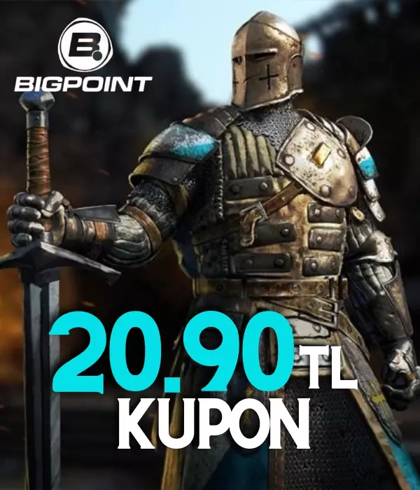 Bigpoint 20,90 TL Kupon