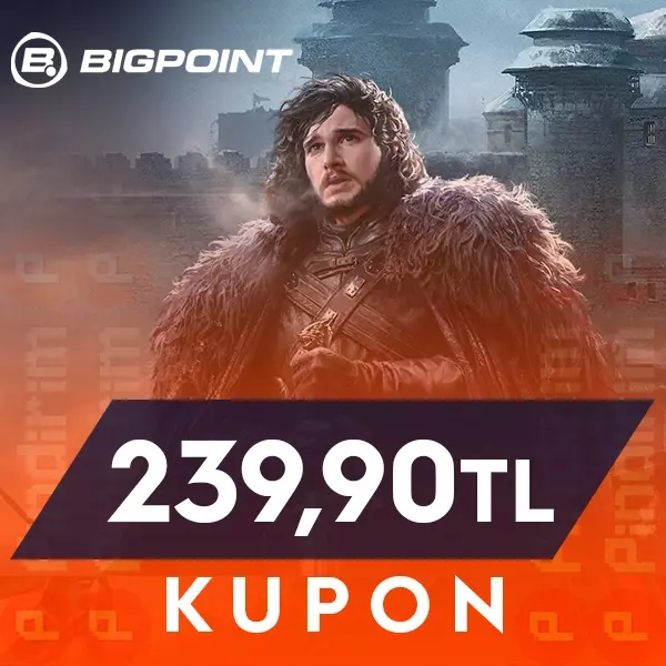 Bigpoint 239,90 TL Kupon