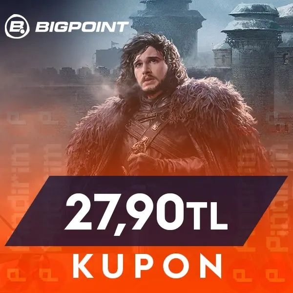 Bigpoint 27,90 TL Kupon