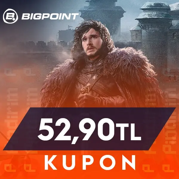 Bigpoint 52,90 TL Kupon