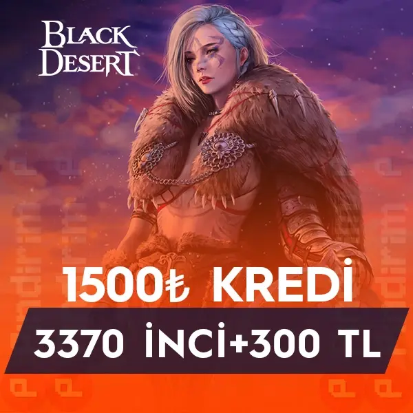 Black Desert Online 1500 TRY Kredi