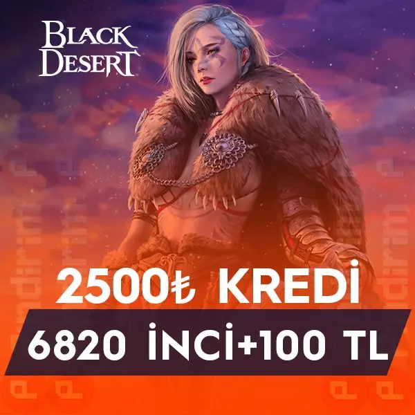 Black Desert Online 2500 TRY Kredi