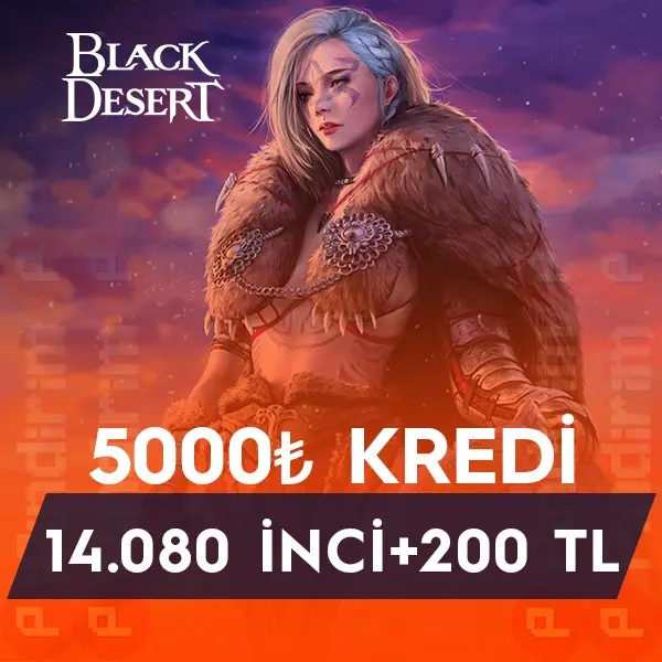 Black Desert Online 5000 TRY Kredi