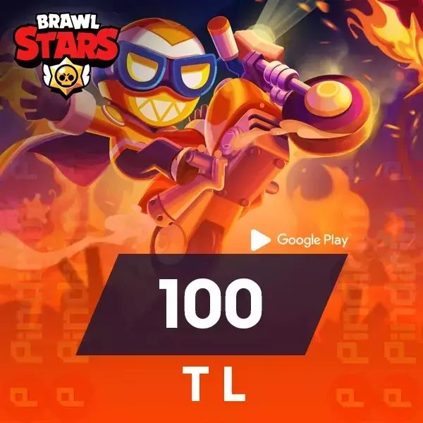 Google Play 100 TL Brawl Stars