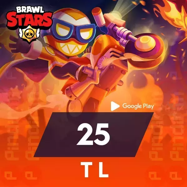 Google Play 25 TL Brawl Stars