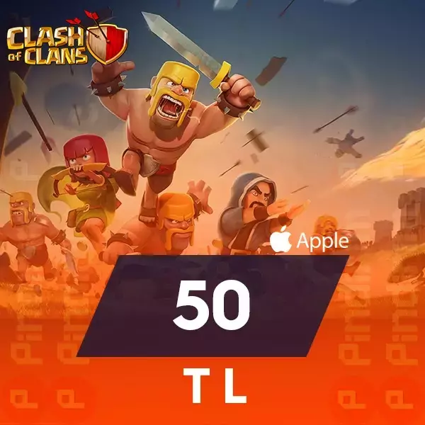 Apple Store 50 TL Clash Of Clans