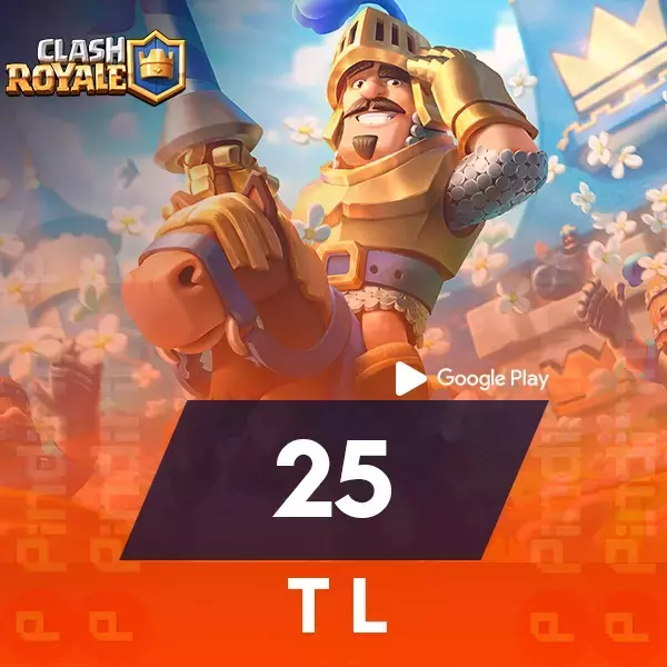 Google Play 25 TL Clash Royale