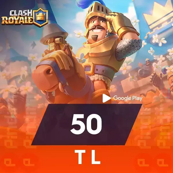 Google Play 50 TL Clash Royale