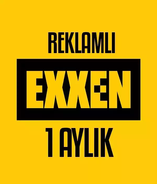 Exxen 1 Aylık Üyelik (Reklamlı)