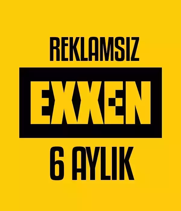 Exxen 6 Aylık Üyelik (Reklamsız)