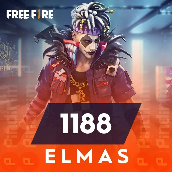 Free Fire 1188 Elmas Global