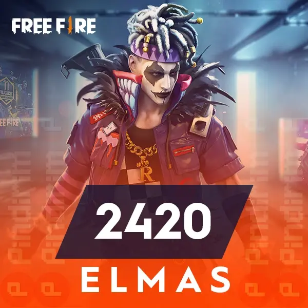 Free Fire 2420 Elmas Global