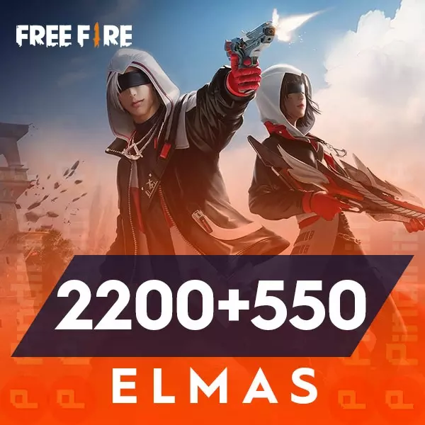 TR Free Fire 2200 + 550 Elmas